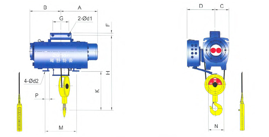 Fixed Mounted Hoist