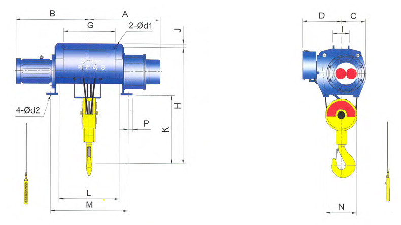 Fixed Mounted Hoist